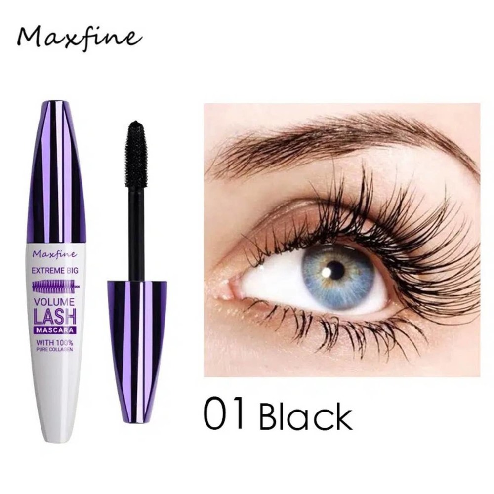 NWT MAXFINE 5D Mascara Long-lasting Volume Mascara Bundle of 2